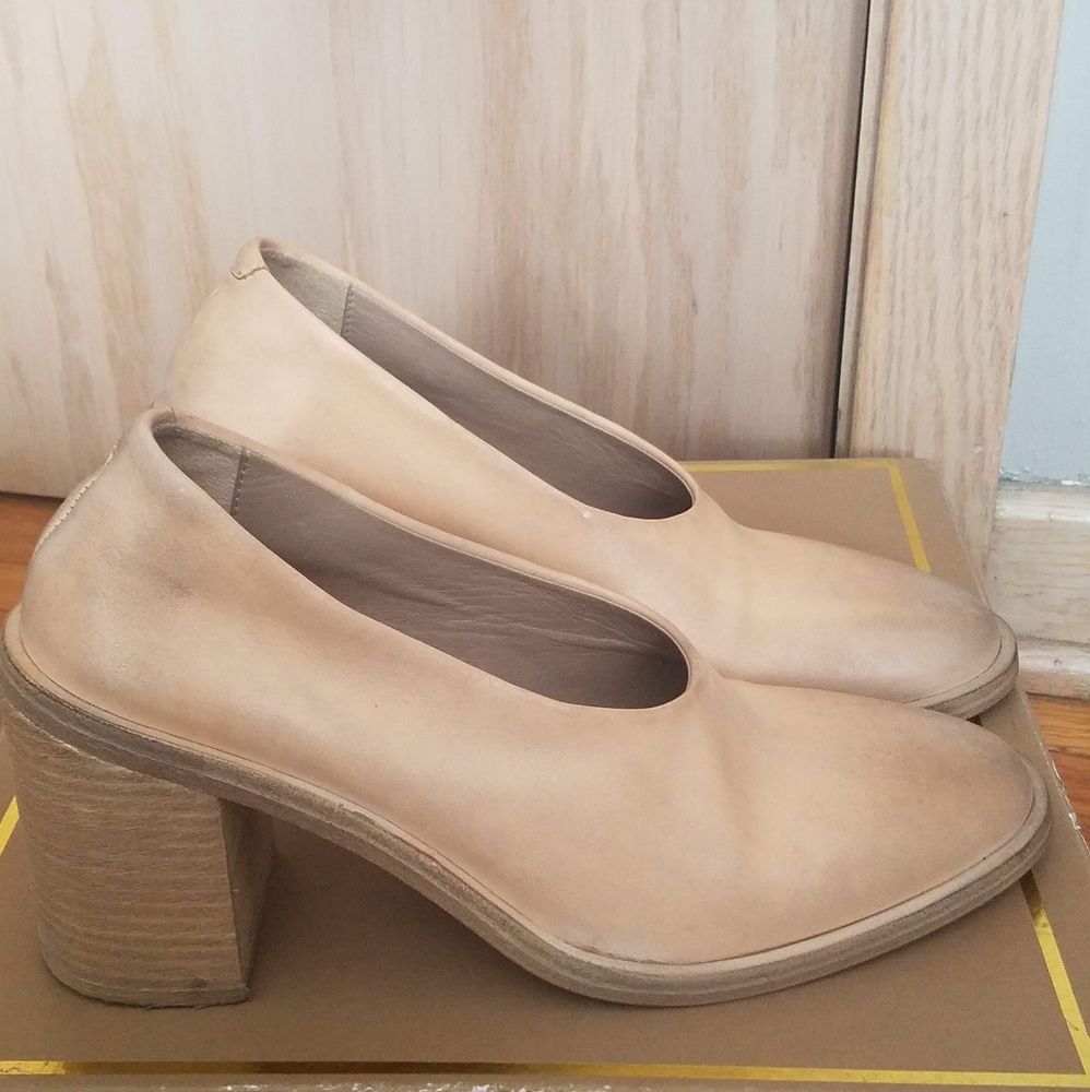 Marsell Block Heel Pumps size 38 NEW